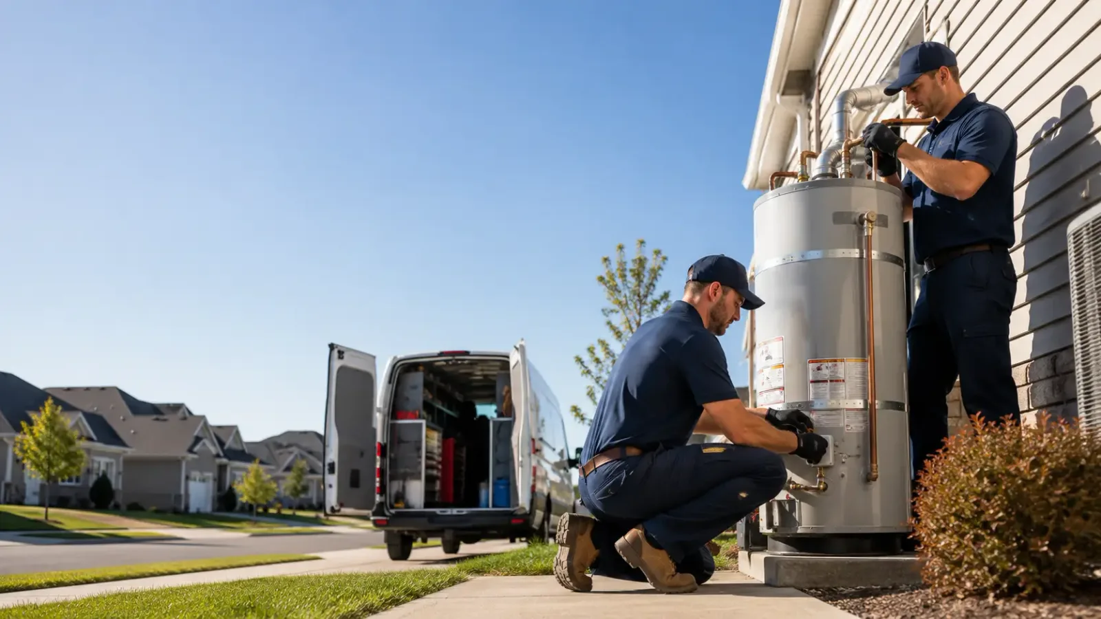 Water Heater Installation in New Century, KS